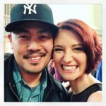 Chyler Leigh Instagram - Here I am in the company of a badass! @tengstagram you are one of the coolest, most genuine, creative, talented friends I’ve ever had. You care... not just about us as actors but as collaborators. Your vision is always solid and your respect for all of those involved in whatever’s cooking in the “kitchen” is unrivaled. You inspire all of us. We at @supergirlcw (cast and crew) adore you and are blown away every time you’re with us. You made me so proud while watching the #CrisisOnEarthX crossover. Thanks for taking the helm of the Supergirl vessel and sailing us into success every time. Hope you’re celebrating a job well done. We are 🍻 You’re rad... @eastofeli and I love and appreciate you. Keep kicking ass! PS... come back and see us on set pleeeeease!!