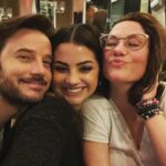 Chyler Leigh Instagram - My peeps… I love these two to pieces! @evanmwilliams & @sadie_snow … I’ll follow you all #TheWayHome any place, any TIME 🥰 @hallmarkchannel @thewayhomehallmarkchannel