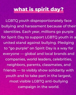 Chyler Leigh Instagram - Today is National #spiritday 🏳️‍🌈 Lets show our #LGBTQ  youth they are loved and supported by taking a stand against bullying #GoPurple