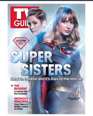 Chyler Leigh Instagram - @tvguidemagazine - Thank you for such a lovely article about me and my sis @melissabenoist !! Forever grateful for this journey on @supergirlcw as the #DanversSisters 👯‍♀️ 🛋