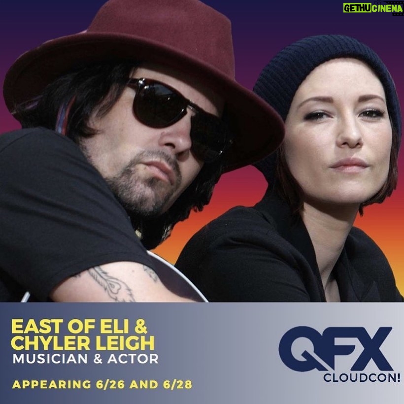 Chyler Leigh Instagram - Hey friends!! @eastofeli and I will be attending #cloudcon2020 for @qfxevents on 6/26 so please join us for meaningful conversation and some encouraging music 🎶 😎 Make sure you stay tuned for more details! QFX:CloudCon has put together an amazing event! We are so excited to see you all ❤️ Repost from @qfxevents •Thrilled to announce East of Eli and Chyler Leigh of Create Change will be joining us for part of QFX:CloudCon! They are holding a special event called ‘PRIDE: In the Name of Love’ on 6/26 that you won’t want to miss - details to come!