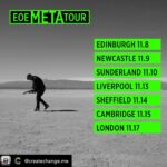Chyler Leigh Instagram - Frenz... CHA-CHA-CHA-CHA-CHANGES ARE COMING👨🏼‍🎤 Get yourselves ready for a #metamorphosis #EoeMetaTour #eoeXperience ❤️ @eastofeli @createchange.me for more info