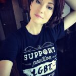 Chyler Leigh Instagram - Today is #NationalComingOutDay ... I'm so proud to take part in positive LGBTQ representation. I'm proud to stand up for the voices that have either been stifled, silenced, or yet to be heard. I'm proud to stand on behalf of those who've been persecuted, ridiculed, and misunderstood. I'm grateful to walk alongside those who have battled long and hard to rise above the judgement and slander that have soiled the foundation of our humanity and yet even still, keep our heads held high as fingers wag and forked tongues sputter out hatred. I stand for you, with you, behind you and beside you... for the sake of compassion and everything good in this effed up world today, I hope we all rise. I hope today is filled with joy, hope, love, and support. You matter. You are beautiful. You are worth celebrating ❤️🏳️‍🌈 #ComeOnOut #TimeToRise #LGBTQ #AlexDanvers #BeYou #BeProud