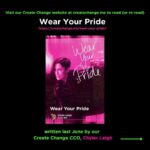 Chyler Leigh Instagram - Repost from @createchange.me… Hi friends! One of our favorite things to do at Create Change is highlight the talents of our community. We believe that social creativity can lead to social healing, so we hope you’ll consider sharing an essay, poem, artwork or video submission for #WearYourPride 2021! We want to hear from you. ❤️🧡💛💚💙💜🤎🖤 #createchange #loveislove #representationmatters #lgbtqiapride #motivationmonday