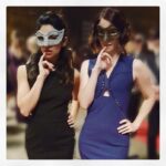 Chyler Leigh Instagram - @florianalima and I doing our best @davidharewood impression #Sanvers ... Oh what a night...