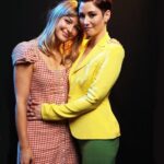 Chyler Leigh Instagram - This girl has my heart. I love you @melissabenoist Thank you for being one of the brightest lights in my life 👯‍♀️ Here until forever 🥂 #danverssisters #sdcc2019 @supergirlcw