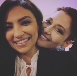 Chyler Leigh Instagram - Love this lovely Lady ... @florianalima you will always hold a key to my heart. Thanks for being so authentically YOU. To many more  years of friendship and admitted crush (lol) ❤️ #Sanvers ... And fret not, @eastofeli knows. I mean it’s his own damn fault 😈 Thank you Darling for your patience, compassion, and above all else your love for me as I continually learn more about myself on a daily basis. You are my rock, my better half, and my very best friend. And I’m so grateful for being my absolute ultimate blessing, the sexiest man who ups my desire to be the best and truest version of myself. #imblessed #WestLeigh