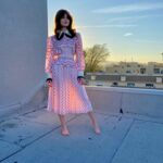 Ciara Bravo Instagram - if we’re staying inside for another year, i’m abandoning the idea of shoes. @samanthamcmillen_stylist @rodarte