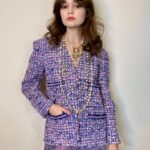 Ciara Bravo Instagram - dogluvr1997 now entering the chat💜 @chanelofficial @welovecoco @samanthamcmillen_stylist