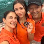 Cindy Sirinya Bishop Instagram - So our goal was to at least make the finals at Nationals, but babygirl decided to go for it and clenched SILVER for 200m Breaststroke Women 14-15!! 😱🤩👏🏻 What a start to the week!! So proud of all our @wcibswim girls @mayatwinstar and Klarnissa Kong for their amazing swims as well. Let’s go girls! Yes that’s me in the last clip being dramatic bawling my eyes out while Byron can hardly keep it together. Sorry for being #cringemom 🙈Promise to try to keep it together if any more medals are won this championship. Stay tuned!!! #leilacbishop #เงือกเลล่า #thailandnationalswimmingchampionship2024 #arenathailandagegroupswimmingchampionship2024 #thailandnationalswimming #200mbreaststroke