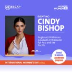 Cindy Sirinya Bishop Instagram - Tomorrow is International Women’s Day! This year, our Goodwill Ambassador @cindysirinya will be joining us for the regional commemoration, organized jointly with @unitednationsescap. Register now to participate online: link in bio #IWD2024 #InvestInWomen