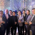 Cindy Sirinya Bishop Instagram - Congratulations on a fabulous launch of your new project! @kokojungbkk 💙💙💙 From Paris to Bangkok - Experiencing the French Art de Vivre and savor the exclusive dinner by global top chefs at the launch of The Residences 38 and La Clef Bangkok, a new destination for fine dining and ultra-luxury lifestyle #TheResidences38Bangkok #LaClefBangkok