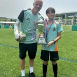 Cindy Sirinya Bishop Instagram - Soccer Mom on duty! So proud of my little guy and his team today for bringing home the first trophy of the football season! The @wellingtoncollegebangkok team played their best so far (no easy feat in this heat!) Well deserved win! 🏆 Meanwhile this mama is staying hydrated and fresh with @theayalife sparkling turmeric drink. Highly recommended for natural energy boost and a little bit of sunshine every day ☀️ #soccermom #momlife #cheersquad #mylittleguy #football #wcib #footballtournament #champions #hydrate #turmeric