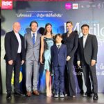 Cindy Sirinya Bishop Instagram - Incredible night at @matildathemusical Gala Premiere in Bangkok last night! What a performance! We were on the edge of our seats the entire show, gasping out loud with delight at the unbelievable talent of the cast, the stunning sets, costumes, and lighting for every act. Matilda has been a favorite character in our family for years, starting with the classic book by @roald_dahl, then the feature film and now for the first time in Bangkok, the live musical performance staged by @thersc 🎉🎉🎉 Thank you especially to @rachadalai @tero_asia @livenationth for having us attend the red carpet gala last night. And to all the organizers and sponsors for bringing this spectacular production here. On until 3 March (15 shows) you don’t want to miss this!! Tickets start from 1000bht and available at @thaiticketmajor 🎉 #matildathemusical #matilda #musical #ratchadalai