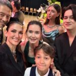 Cindy Sirinya Bishop Instagram - Incredible night at @matildathemusical Gala Premiere in Bangkok last night! What a performance! We were on the edge of our seats the entire show, gasping out loud with delight at the unbelievable talent of the cast, the stunning sets, costumes, and lighting for every act. Matilda has been a favorite character in our family for years, starting with the classic book by @roald_dahl, then the feature film and now for the first time in Bangkok, the live musical performance staged by @thersc 🎉🎉🎉 Thank you especially to @rachadalai @tero_asia @livenationth for having us attend the red carpet gala last night. And to all the organizers and sponsors for bringing this spectacular production here. On until 3 March (15 shows) you don’t want to miss this!! Tickets start from 1000bht and available at @thaiticketmajor 🎉 #matildathemusical #matilda #musical #ratchadalai