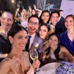 Cindy Sirinya Bishop Instagram - Congratulations on a fabulous launch of your new project! @kokojungbkk 💙💙💙 From Paris to Bangkok - Experiencing the French Art de Vivre and savor the exclusive dinner by global top chefs at the launch of The Residences 38 and La Clef Bangkok, a new destination for fine dining and ultra-luxury lifestyle #TheResidences38Bangkok #LaClefBangkok