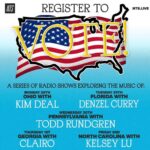 Clairo Instagram - register to vote 🇺🇸 see you thursday with a show made up entirely of GA artists 🍑