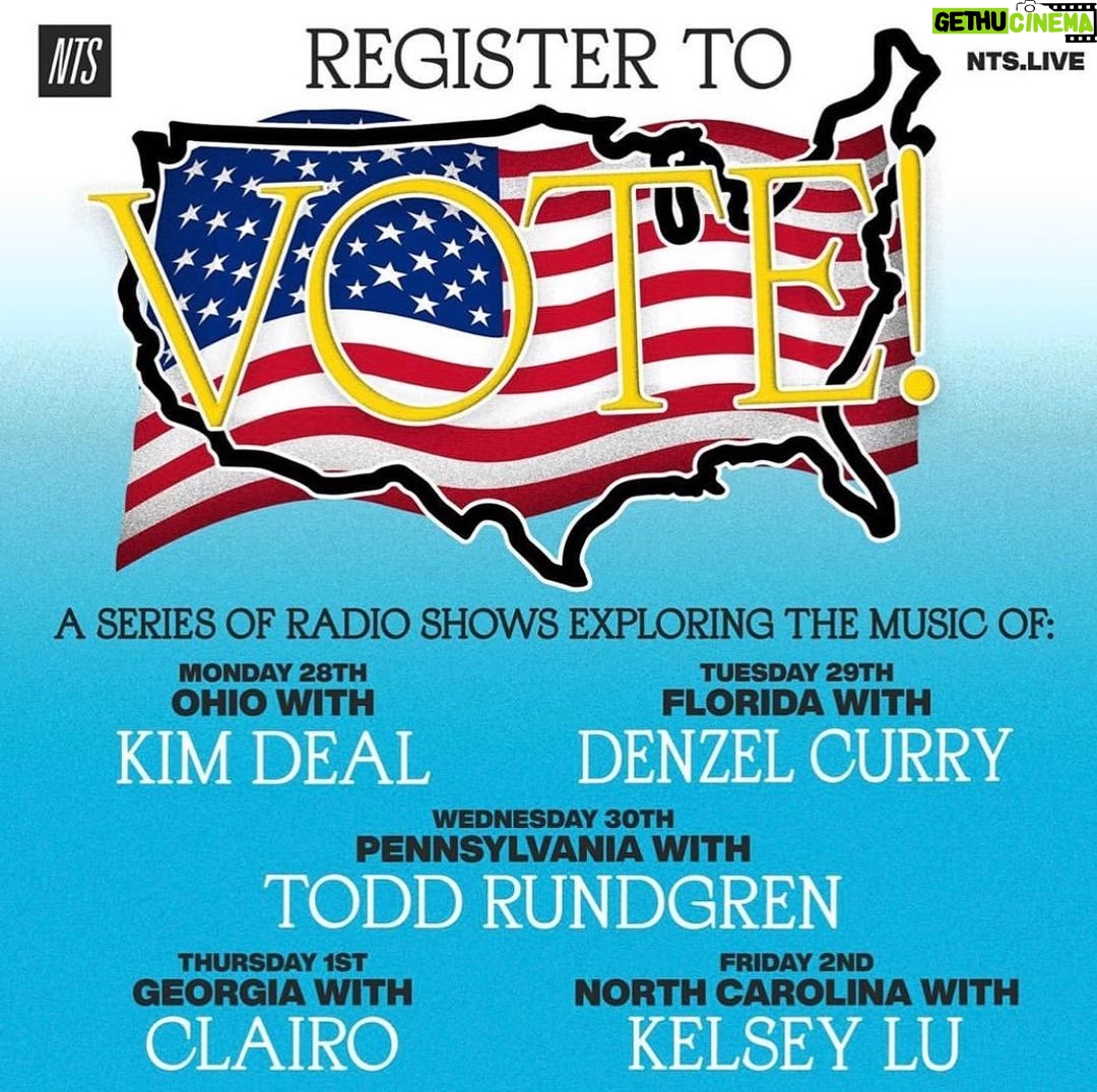 Clairo Instagram - register to vote πΊπΈ see you thursday with a show made up entirely of GA artists π