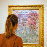 Clara Alonso Instagram – El color y el movimiento. 40 grados a la sombra y refugiarse en un museo fue una espectacular ideal.