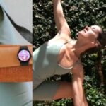 Clara Alonso Instagram – Siempre busco hacer las cosas mejor, y tener herramientas que me ayuden a potenciarme. El nuevo Watch 6 de @samsungargentina me ayuda con mis rutinas de yoga, para tener más control de mi rendimiento. Mide mi frecuencia cardíaca durante la práctica y me ayuda entender como funciona mi cuerpo. 
Me encanta la función del “sueño” que monitorea el tiempo, los patrones y la calidad del sueño.  Y lo que más disfruto es conectar el Watch a  mis auriculares y salir a la calle sin llevar el celu, pero escuchar música igual.