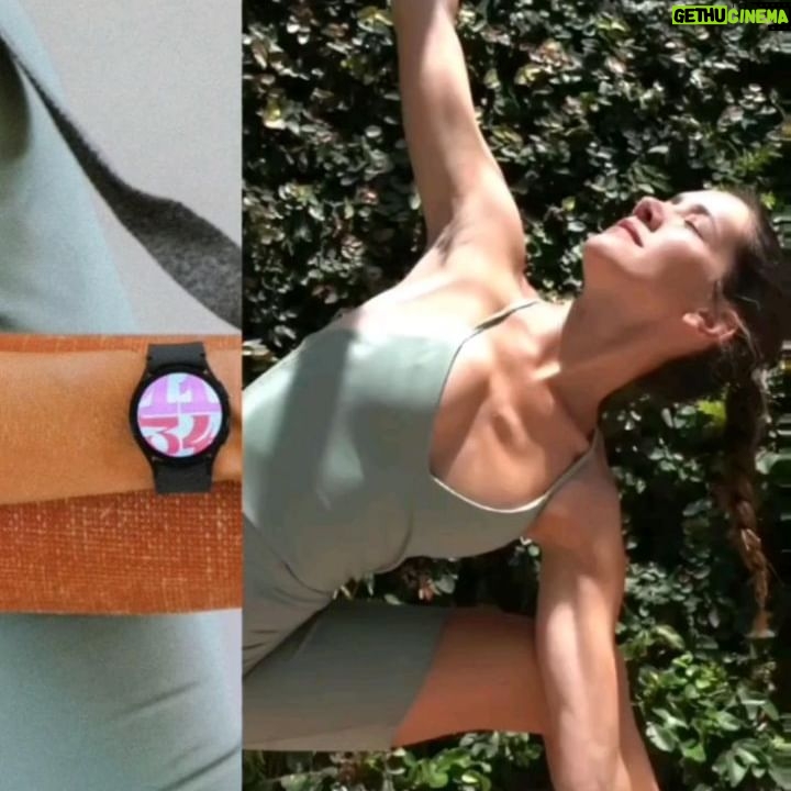 Clara Alonso Instagram - Siempre busco hacer las cosas mejor, y tener herramientas que me ayuden a potenciarme. El nuevo Watch 6 de @samsungargentina me ayuda con mis rutinas de yoga, para tener más control de mi rendimiento. Mide mi frecuencia cardíaca durante la práctica y me ayuda entender como funciona mi cuerpo. Me encanta la función del "sueño" que monitorea el tiempo, los patrones y la calidad del sueño. Y lo que más disfruto es conectar el Watch a mis auriculares y salir a la calle sin llevar el celu, pero escuchar música igual.