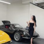 Clara Lee Instagram – Ferrari day with the one and only ferraricollectordavidlee