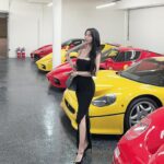 Clara Lee Instagram – Ferrari day with the one and only ferraricollectordavidlee