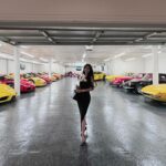 Clara Lee Instagram – Ferrari day with the one and only ferraricollectordavidlee
