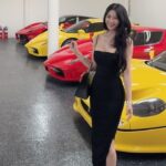 Clara Lee Instagram – Ferrari day with the one and only ferraricollectordavidlee