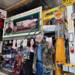 Clara Lee Instagram – Visit to a very special garage with none other than @jaylenosgarage
