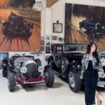 Clara Lee Instagram – Visit to a very special garage with none other than @jaylenosgarage