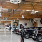 Clara Lee Instagram – Visit to a very special garage with none other than @jaylenosgarage
