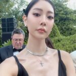 Clara Lee Instagram – Thank you💎 @tiffanyandco #Bluebook2024 #TheBeverlyEstate #Célestecollection