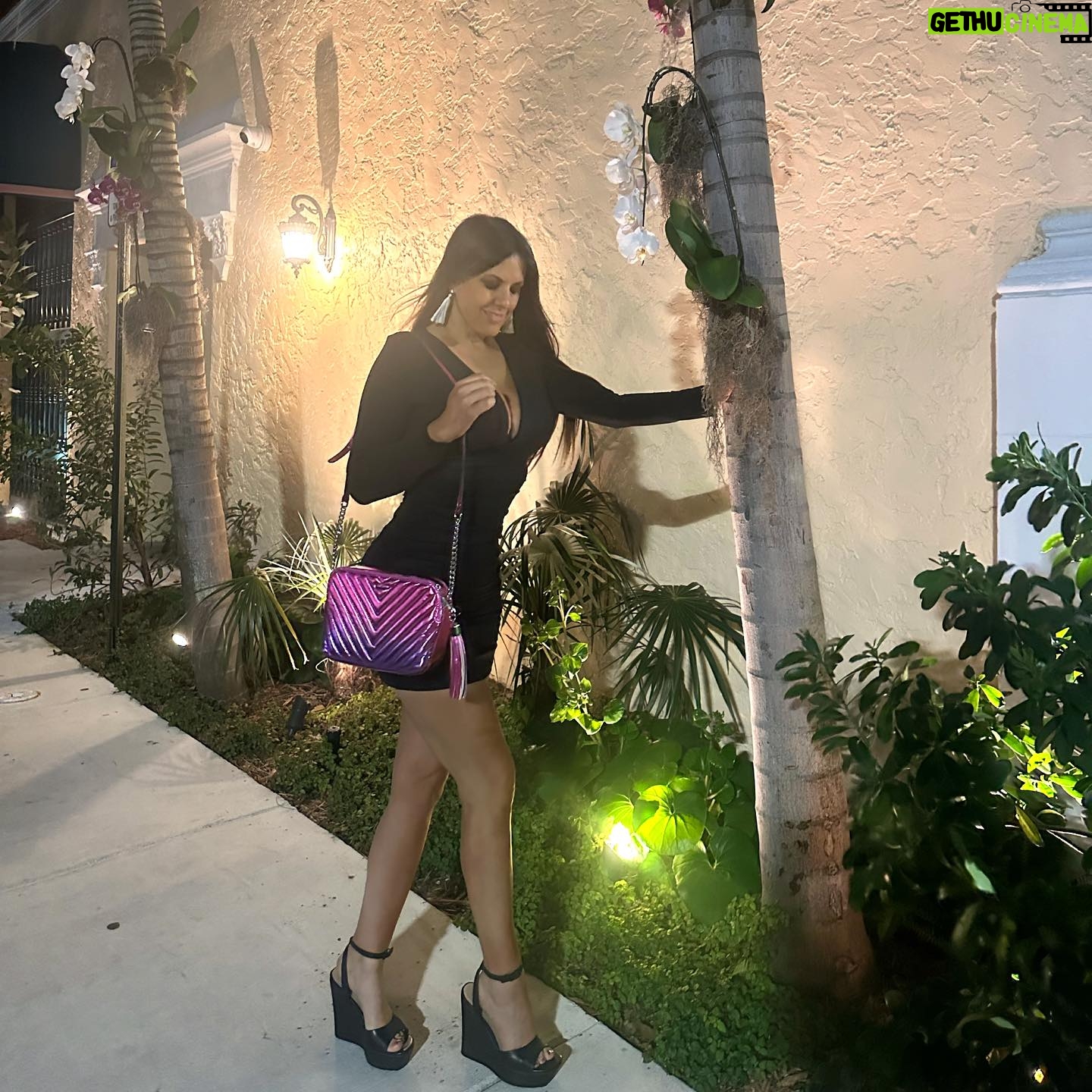 Claudia Romani Instagram - So nice to celebrate my love @chrisvehovec birthday at @casadonnamiami … 💖💖💖 Which pic do you prefer?