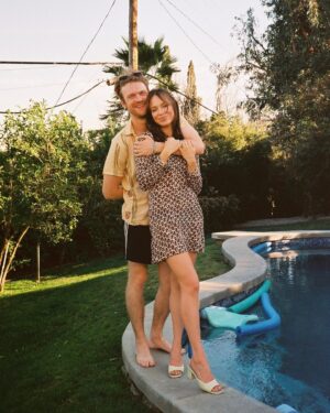 Claudia Sulewski Instagram - half a decade with the love of my life ♥️ lucky us