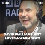 Claudia Winkleman Instagram - David Walliams LOVES a warm seat 😂