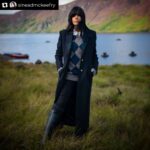 Claudia Winkleman Instagram - Repost from @sineadmckeefry • Let The Games commence 🖤@claudiawinkle ♟️ #thetraitors #styling @sineadmckeefry assisted by @aoifegibb and @jessiesteinstylist @studiolambert @bbciplayer