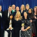 Claudia Winkleman Instagram - Thank you thank you to the judges. Two @royaltelevisionsociety awards. We are incredibly grateful and ridiculously happy. @bbc @studiolambert