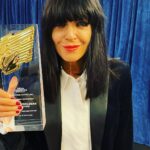 Claudia Winkleman Instagram - Thank you thank you to the judges. Two @royaltelevisionsociety awards. We are incredibly grateful and ridiculously happy. @bbc @studiolambert