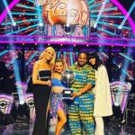 Claudia Winkleman Instagram – Our extraordinary winners. @hamzayassin90 and @jowitaprzystal Thank you so much for watching. ❤️❤️❤️