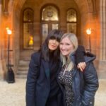 Claudia Winkleman Instagram - Just before tonight - a small word about the extraordinary people who make The Traitors. Every single person who works on the show is completely magnificent. Production / crew / directors / runners / editors - they’re all knockout. This is my producer, my “person” and she’s simply a genius. Meet Sarah. ❤️ @studiolambert @bbcone @sarahfay19