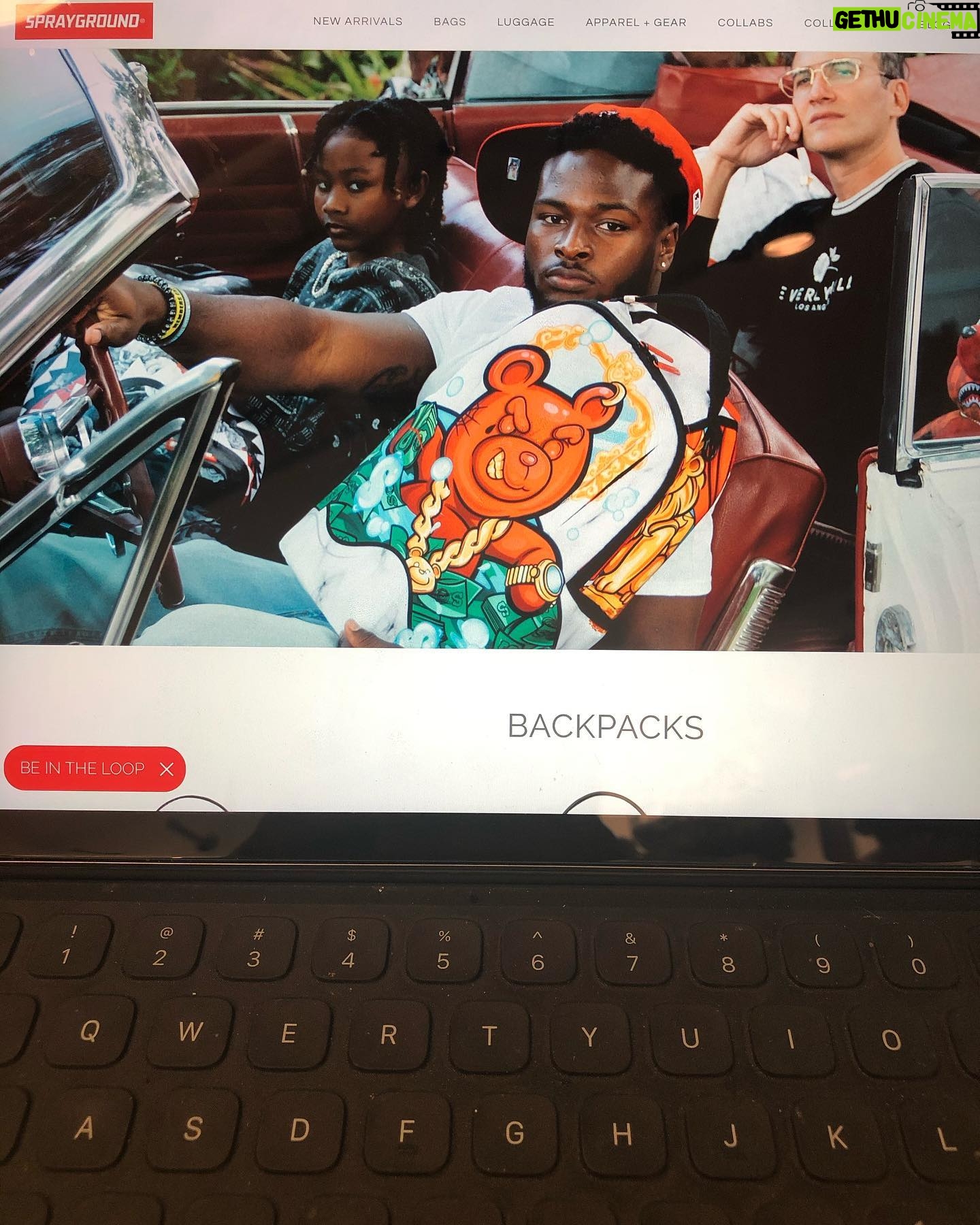 Cleopatra Bernard Instagram - @sprayground Brand Ambassador 😌