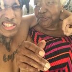Cleopatra Bernard Instagram – Happy birthday granny ninja 🥷 91 years of thuggin , we love and appreciate you 🎉🎂🥳