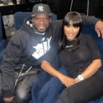Cleopatra Bernard Instagram - Private screening with the coolest motherfucker on the planet @50cent