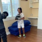 Cleopatra Bernard Instagram – My lil savage 👊🏽