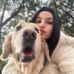 Cloé Cooper Instagram - Pov : tu forces ton chien à faire une photo . Ps : aucun toutou n’a été maltraité 😅