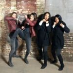 Cobie Smulders Instagram - Last nights Lady stunt team. A brilliant, talented, hard working amazing team of women. Thank goodness for you.