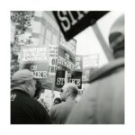 Cobie Smulders Instagram - The first two of these pictures were from the WGA strike in 2007. The last two are from the WGA and SAG/AFTRA strike happening now. Both on the FOX lot. Still looking for a fair deal. #sagaftrastrong @sagaftra