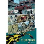Cobie Smulders Instagram - The amazing artist @justingreenwoodart and colorist @20eyesbrad recreated this fun scene from tonight’s first episode of @stumptownabc airing at 10|9C !! #stumptown Happy #nationalcomicbookday
