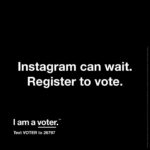 Cobie Smulders Instagram - Today on National Voter Registration Day, text VOTER to 26797 to make sure you are registered to vote and to receive important election information.  #iamavoter